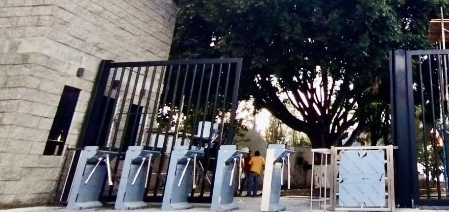 Proyecto de control de acceso instalado